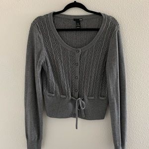 H&M Cropped Cardigan